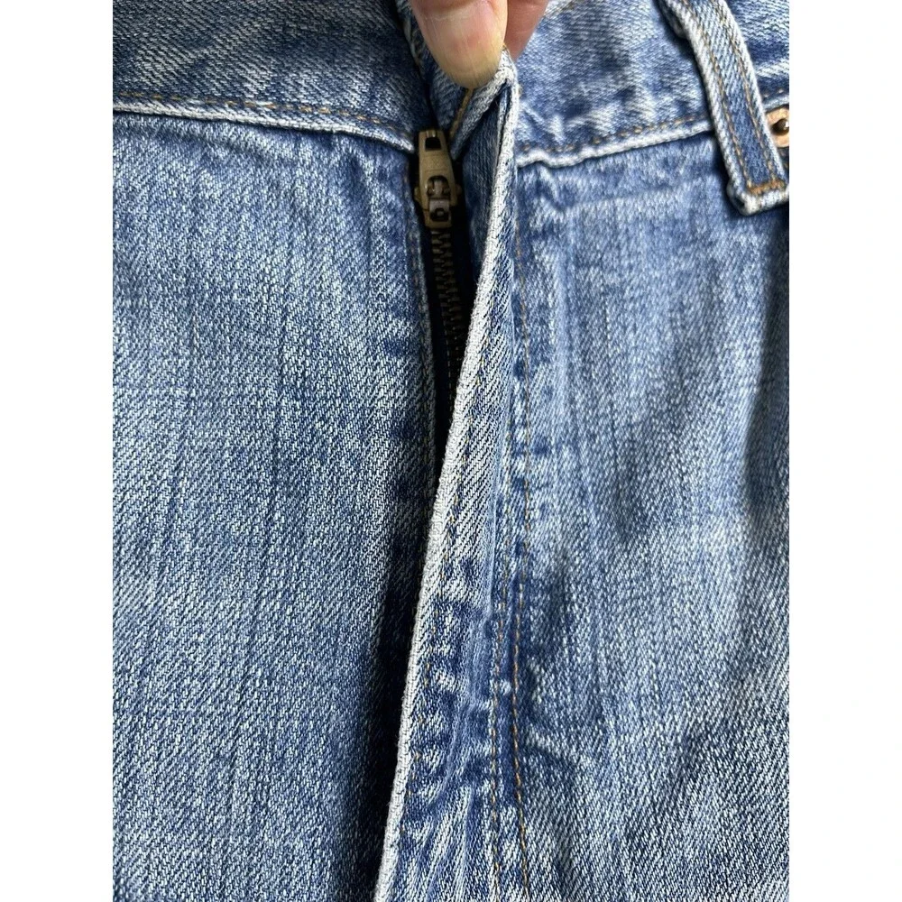 VTG Y2k Levi’s 505 Jeans Mens 35x26 Blue Regular Fit Straight Faded Denim Mexico
